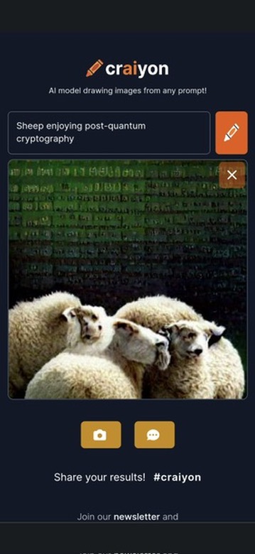 Sheep enjoying post-quantum cryptography