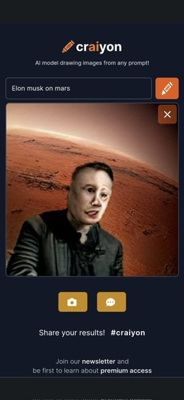 Elon Musk on Mars